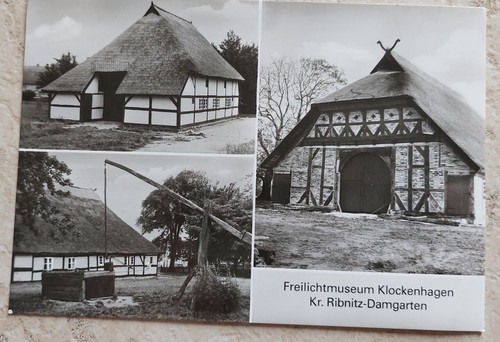 Postkarte freilichtmuseum - postkarte,