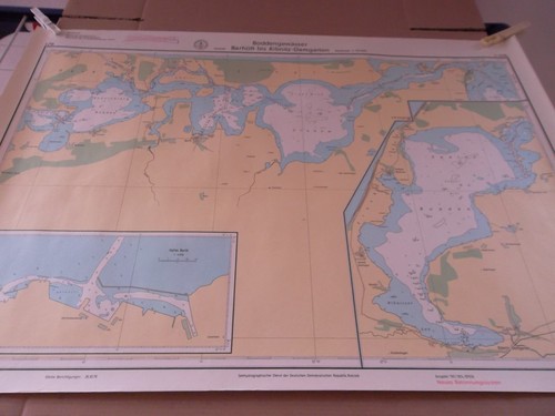 Ddr landkarte 1979 ostsee - ddr,