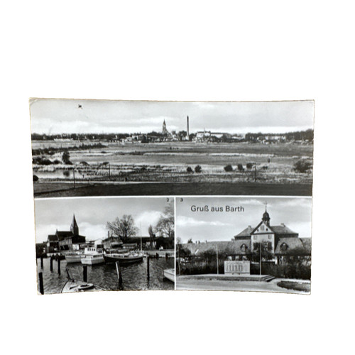 Ansichtskarte postkarte barth - ansichtskarte,