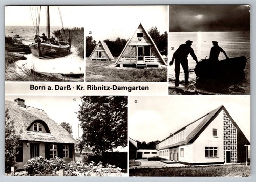 Postkarte born darß - postkarte,