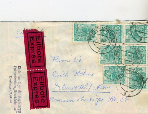 Ddr eilsendung 1961 - eilsendung,