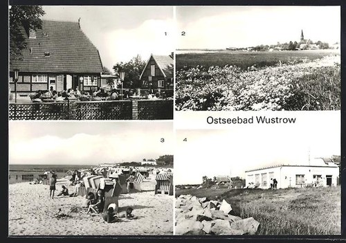 Wustrow ribnitz damgarten - ak,