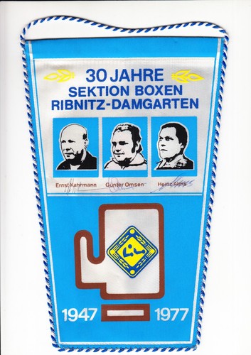 Ddr wimpel jahre sektion - wimpel,