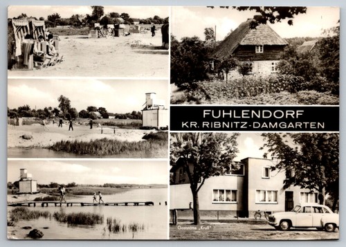 Postkarte fuhlendorf - fuhlendorf, kr