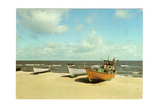 Ansichtskarte ostseebad - ansichtskarte,