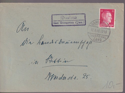 Deutsches reich pst daskow - reich,, pst.ii