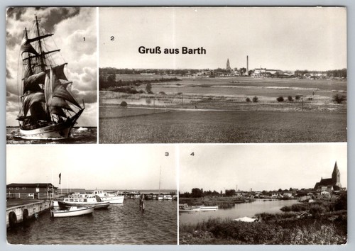 Postkarte barth kreis - postkarte,