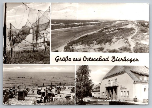 Postkarte ostseebad dierhagen - postkarte,
